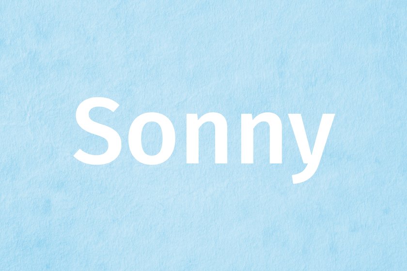 #4 Sommer-Jungenname: Sonny