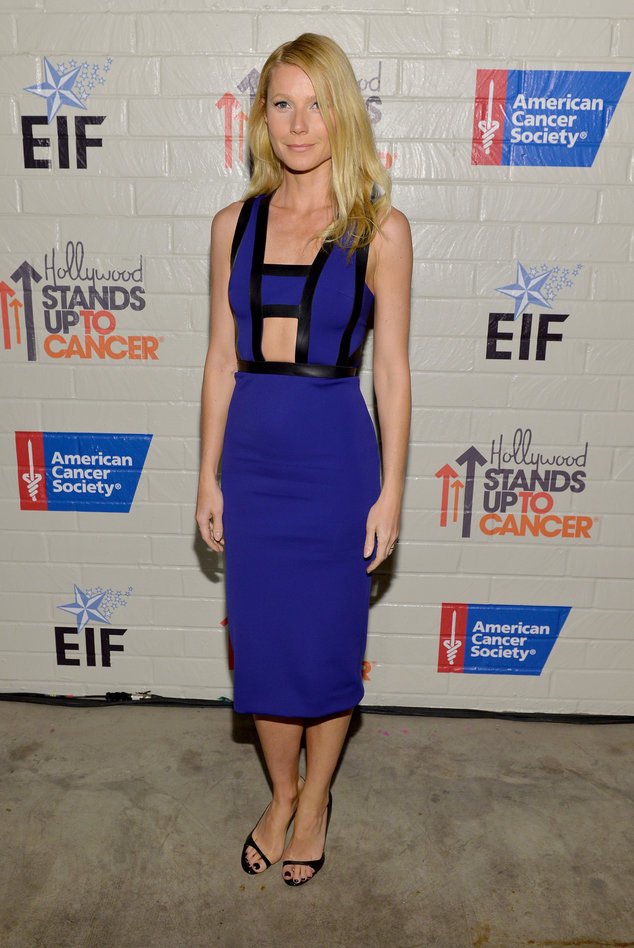 Gwyneth Paltrow offenherzig und ganz in blau Gwyneth Paltrow offenherzig und ganz in blau