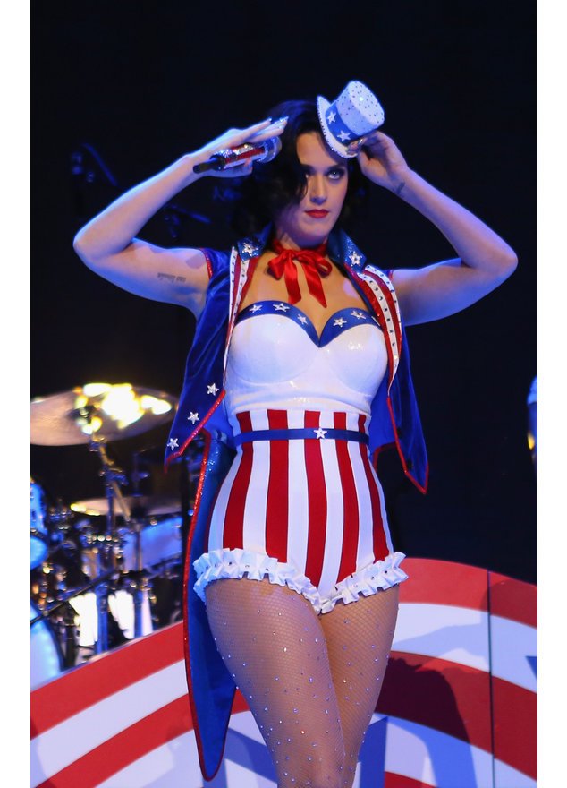 Katy Perry auf der Bühne Katy Perry auf der Bühne