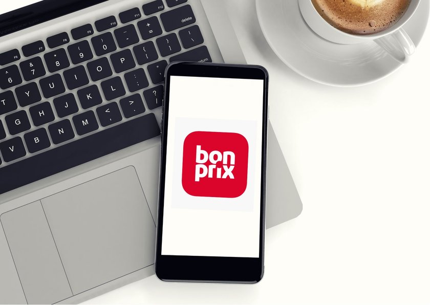 bonprix logo auf handy