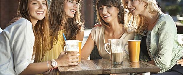 Frauen freunden
