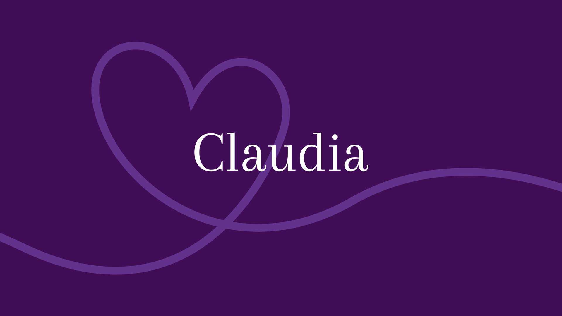 Claudia Herkunft und Bedeutung des Vornamens