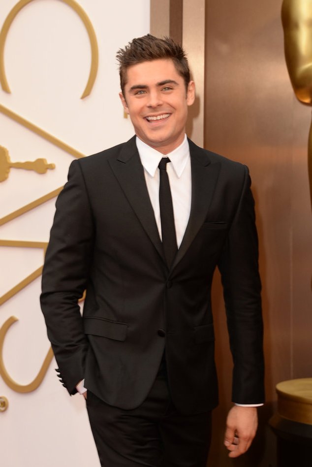Zac Efron bei der Oscar-Verleihung Zac Efron bei der Oscar-Verleihung