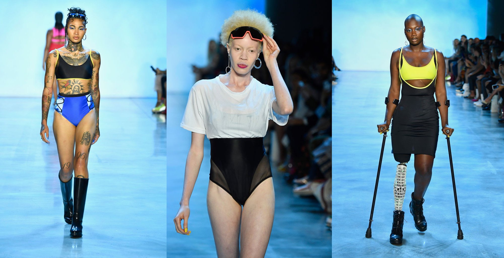 Inklusion und Diversität auf der New Yoek Fashion Week 2018 Chromat Show Inklusion und Diversität auf der New Yoek Fashion Week 2018 Chromat Show