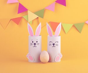 Osterhase basteln: 7 Ideen mit Anleitung