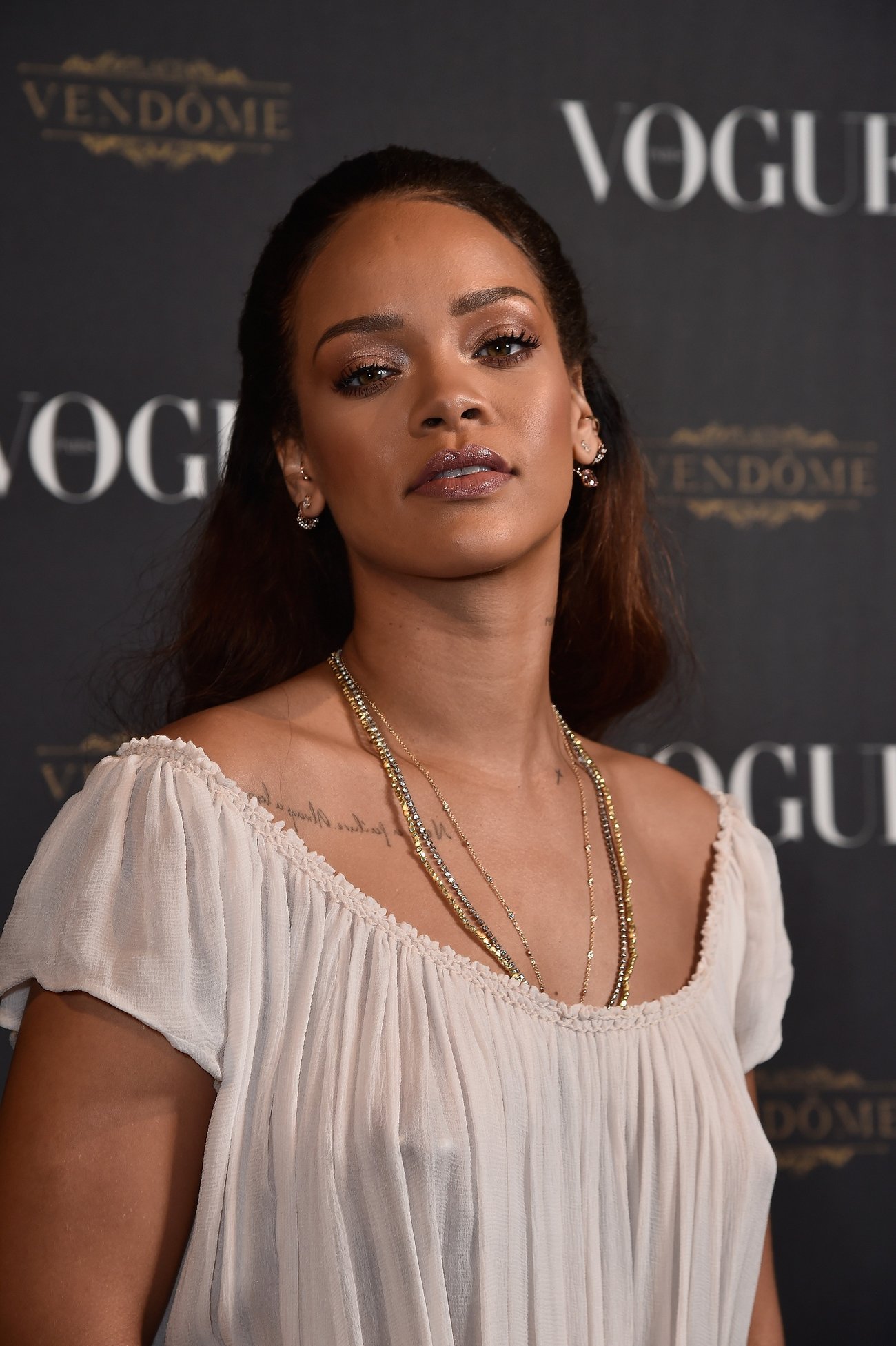 Rihanna bei der VOGUE-Party in Paris Rihanna bei der VOGUE-Party in Paris