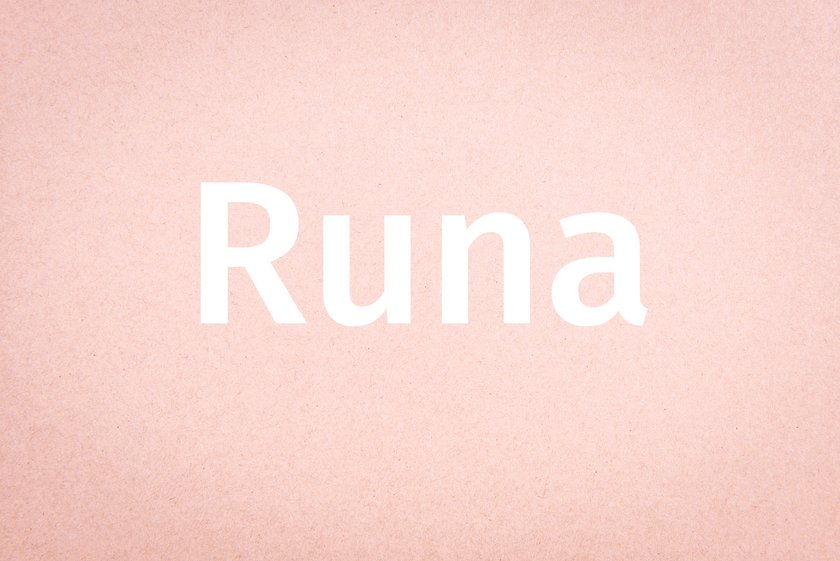 Nordische Mädchennamen - Runa