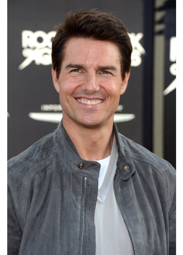 Tom Cruise lächelt Tom Cruise lächelt