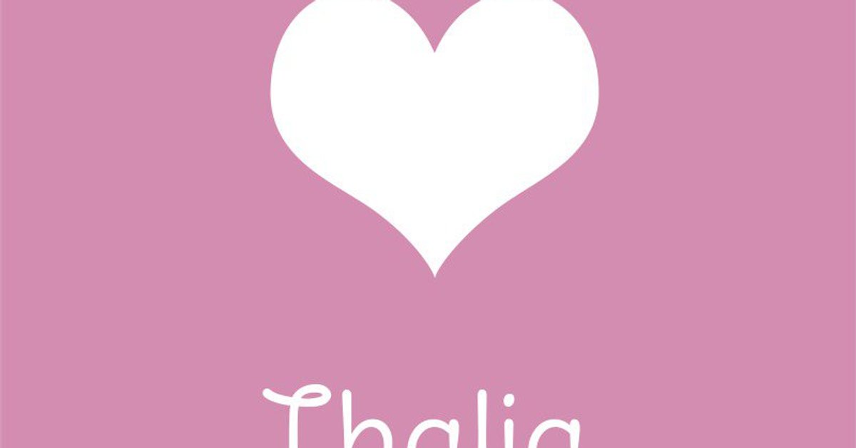 Thalia Herkunft Und Bedeutung Des Vornamens Desired De
