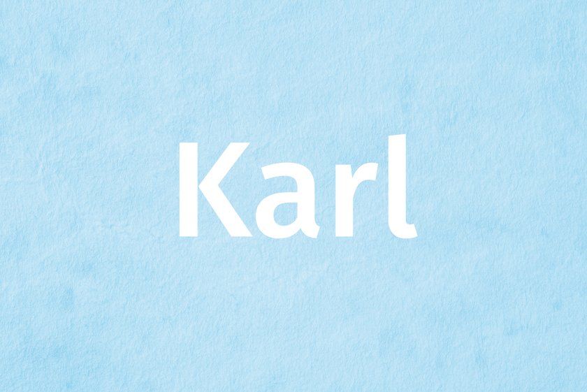 Name Karl