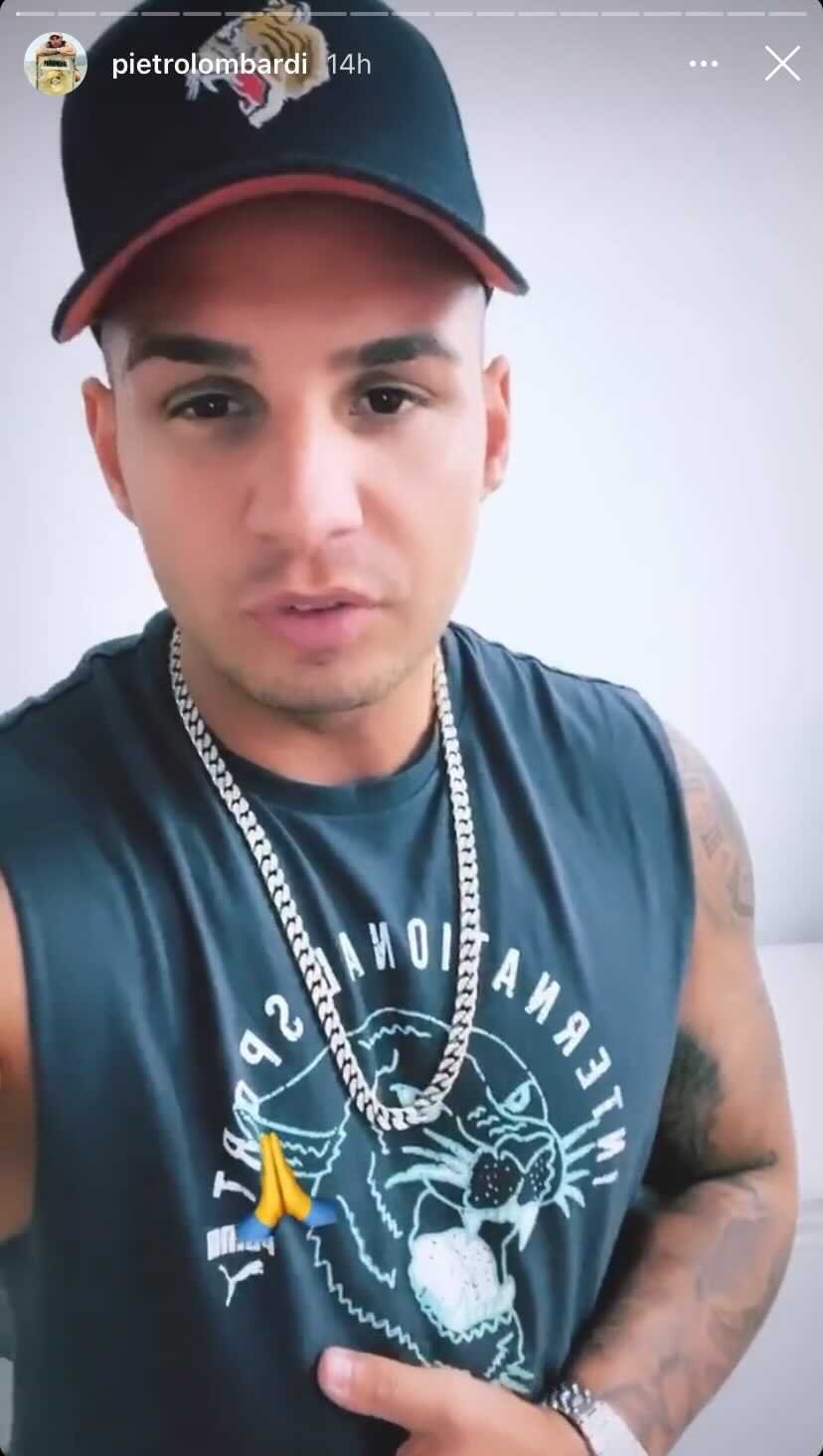 Pietro Lombardi wendet sich in seiner Instagram-Story an seine Follower und Fans Pietro Lombardi wendet sich in seiner Instagram-Story an seine Follower und Fans