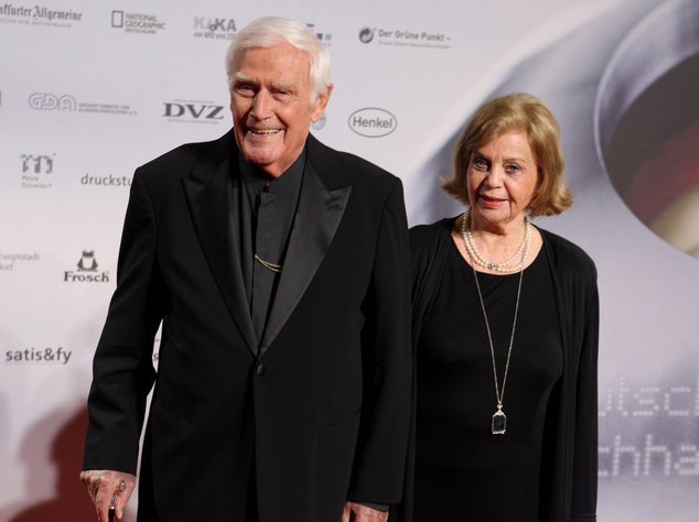 Joachim Fuchsberger mit seiner Frau Gundula
