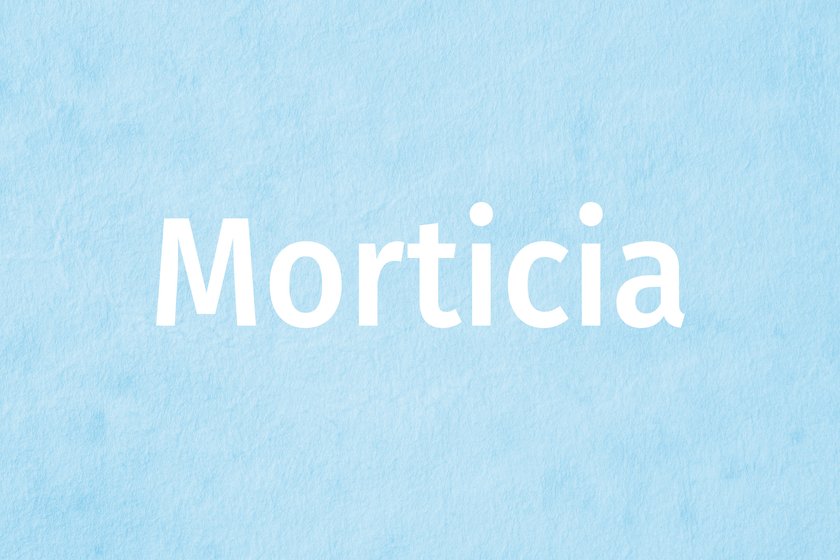 #19 Morticia