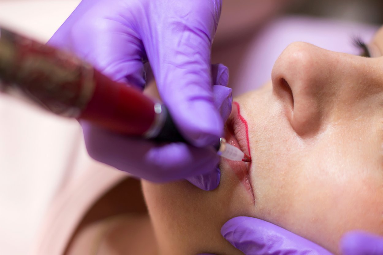 Lippen Schönheitsbehandlung Lippen Schönheitsbehandlung