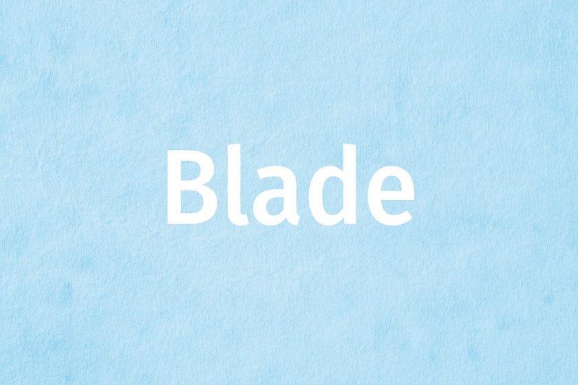 #3 Blade