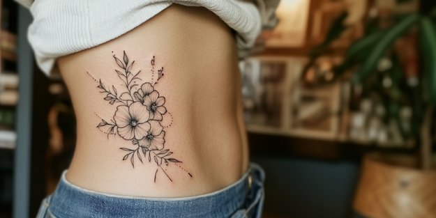 Tattoo an den Rippen: Die schönsten Motive für dich