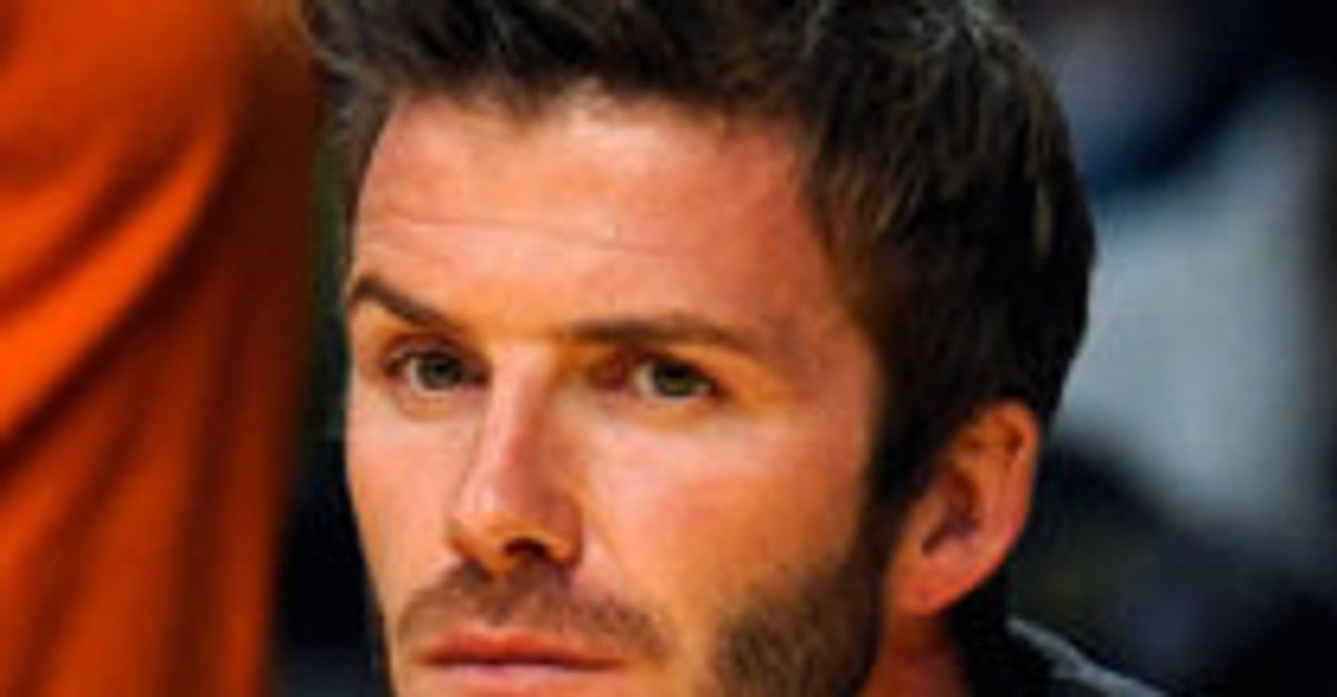 David Beckham Verpasst Moderator Neue Frisur Top Story Desired De
