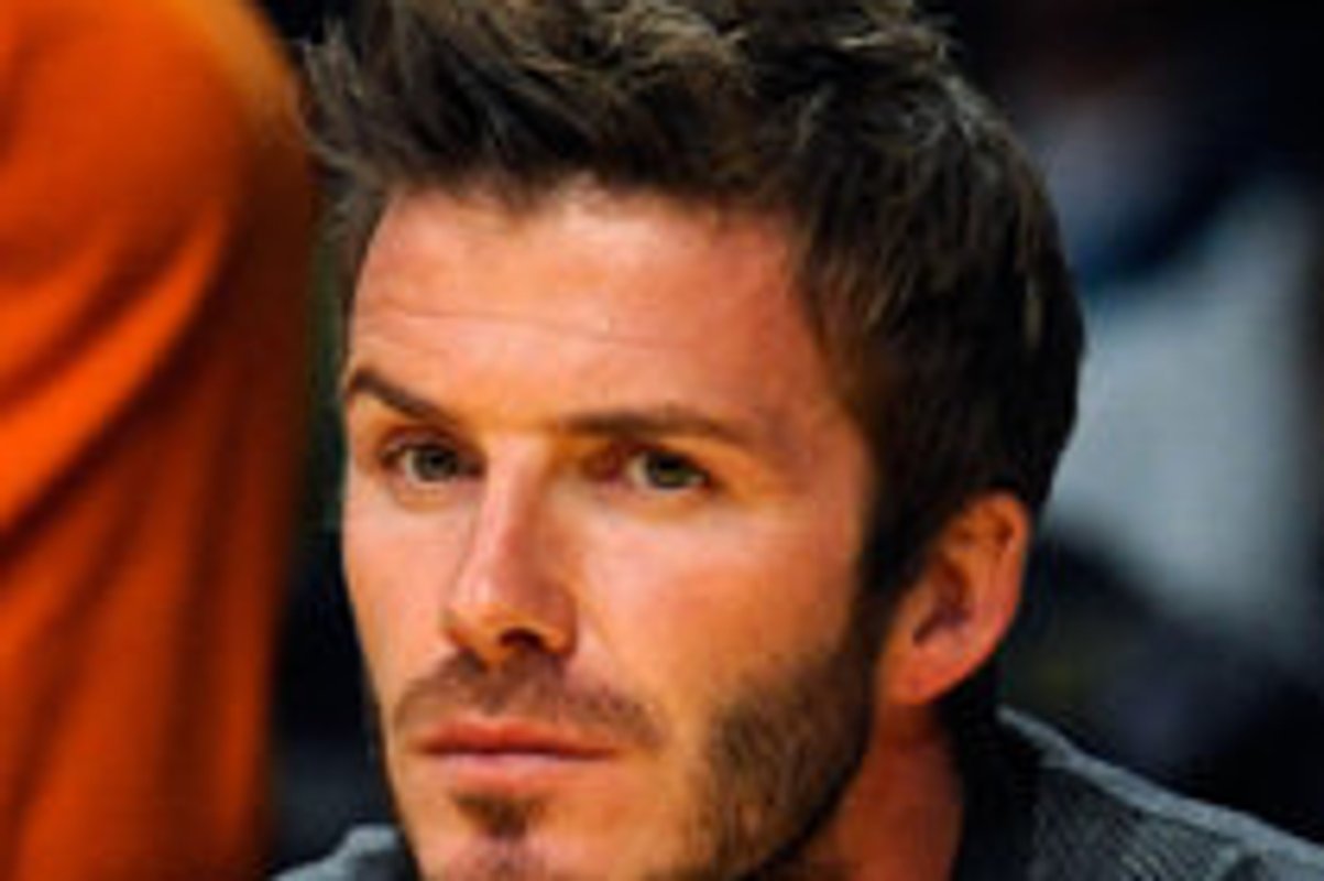 David Beckham Verpasst Moderator Neue Frisur Top Story Desired De