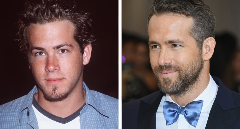 Ryan Reynolds damals und heute