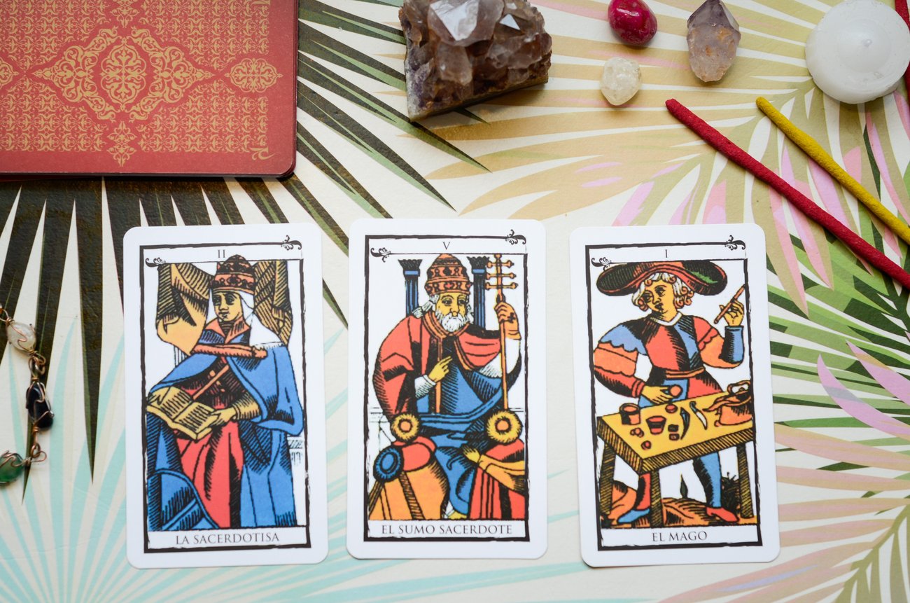 Tarotkarten drei Karten Tarotkarten drei Karten
