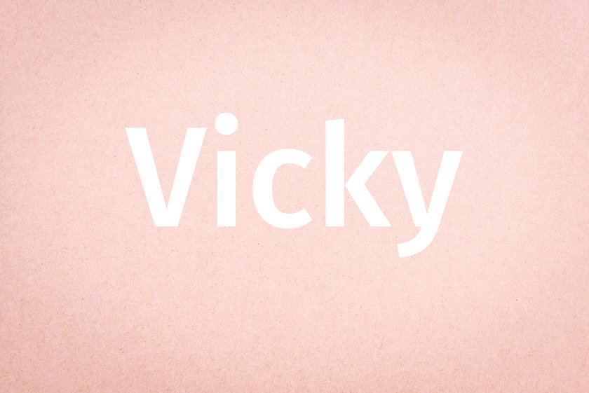 Name Vicky