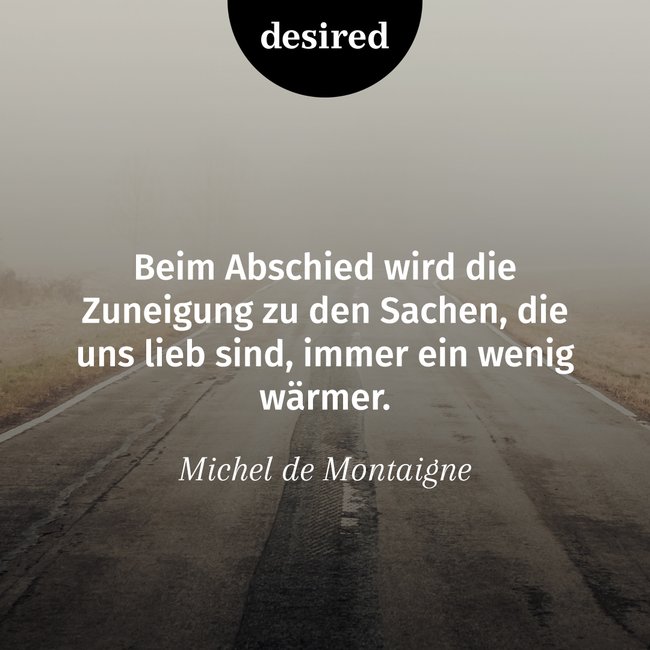 Abschiedsspruche Desired De