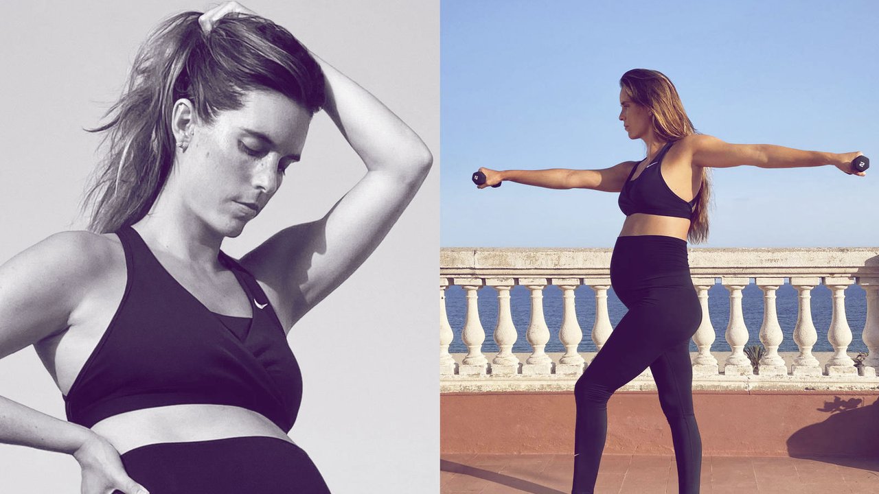 Nike-Maternity-Sportkleidung-Umstandsmode