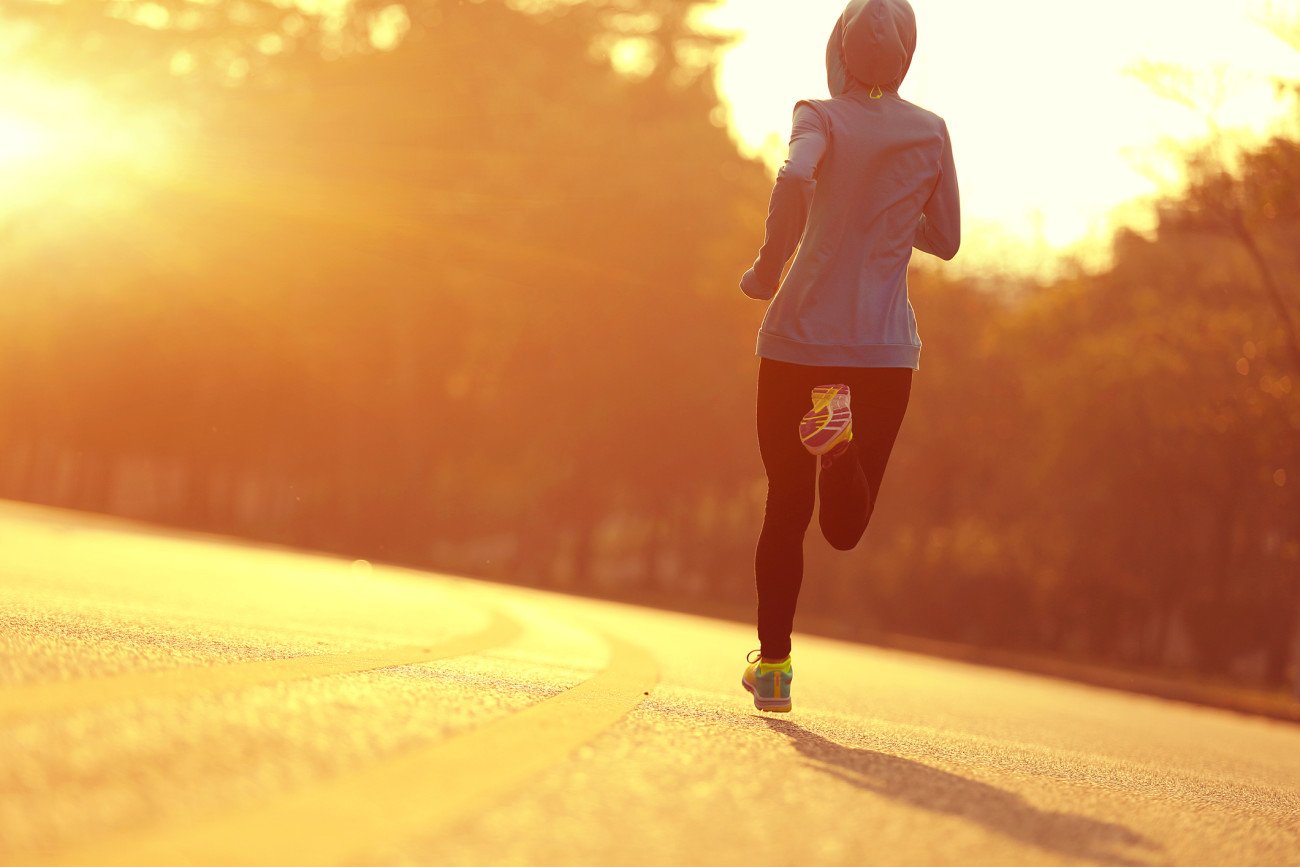 Frau beim Joggen Frau beim Joggen