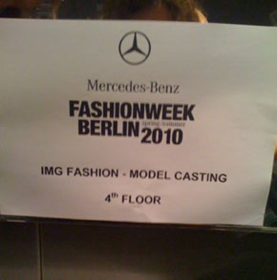 IMG Modelcasting auf der Fashion Week Berlin. IMG Modelcasting auf der Fashion Week Berlin.