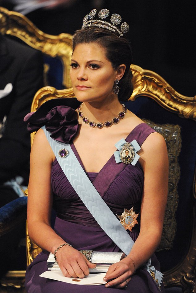 Victoria von Schweden bei einer Krönung Victoria von Schweden bei einer Krönung