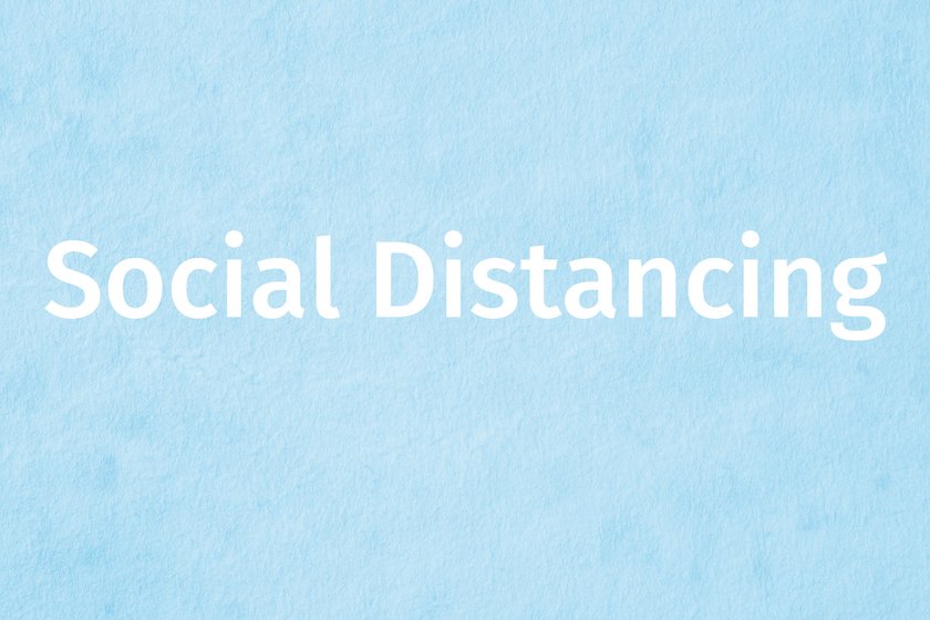 Social Distancing Duden