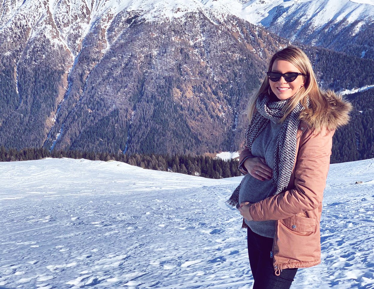 Babymoon Schneeschuhwanderung Babymoon Schneeschuhwanderung