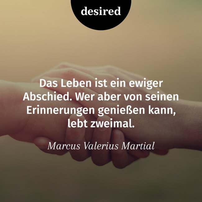 Abschiedsspruche Desired De