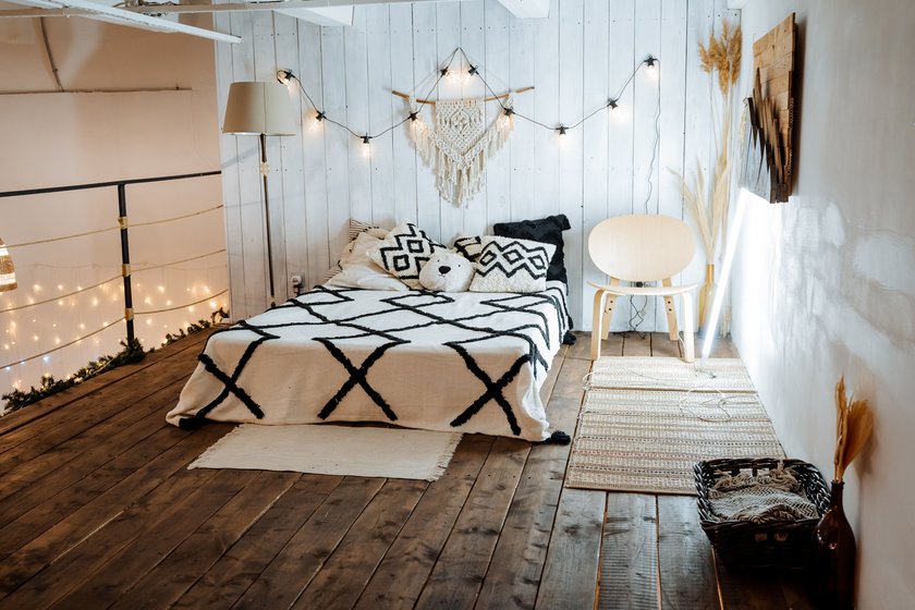 Boho-Stil im Schlafzimmer