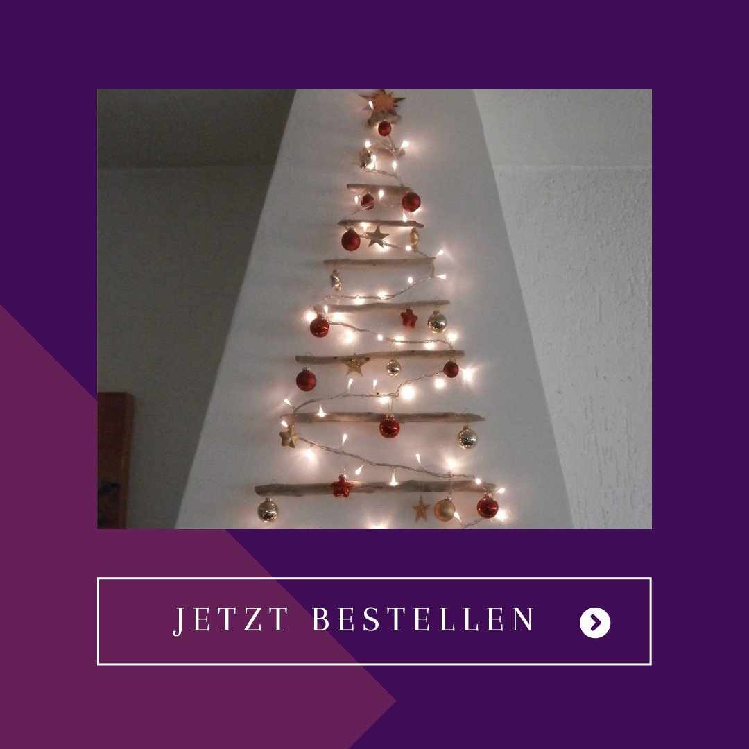 Weihnachtsbaum Wand