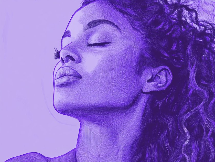 Illustration einer Frau
