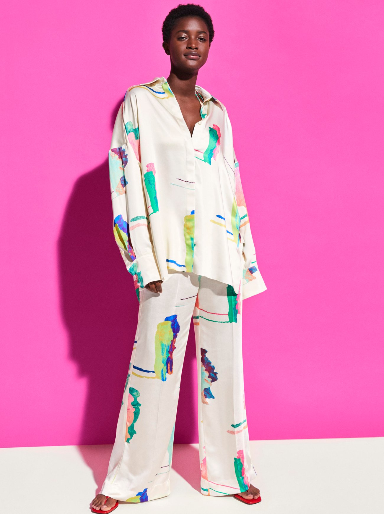 Silk Pyjama H&M Studio Collection Silk Pyjama H&M Studio Collection