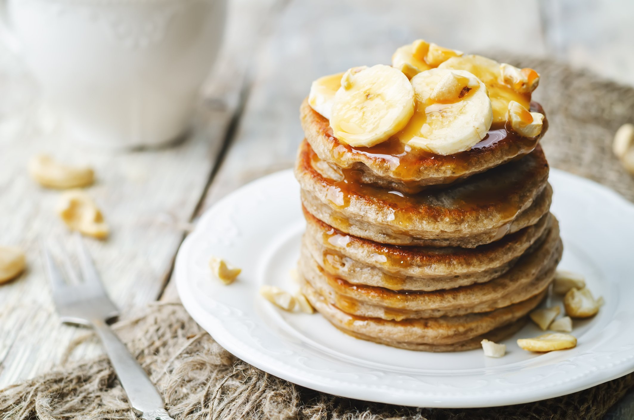Low Carb Frühstück Protein Pancakes 