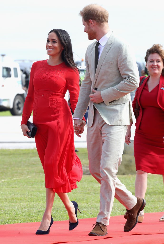 Herzogin Meghan Outfit Tonga