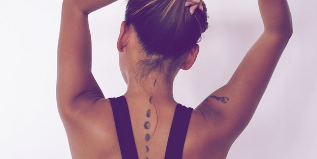 Die schönsten Ideen und Motive für dein Nacken-Tattoo