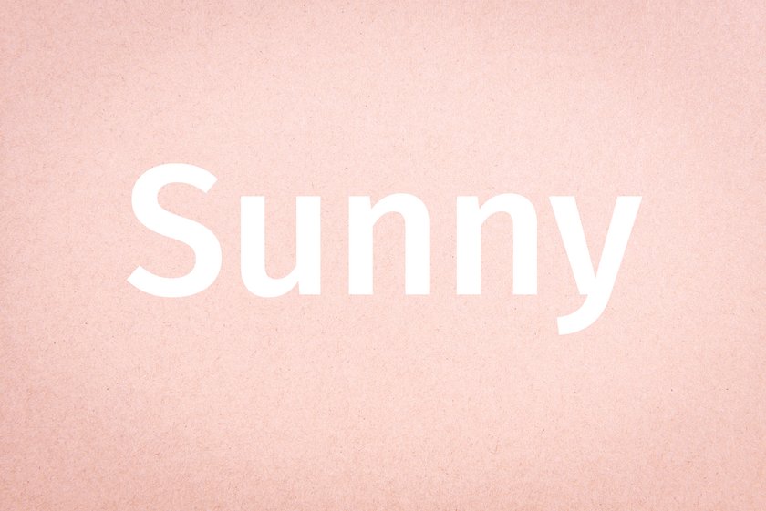 Name Sunny