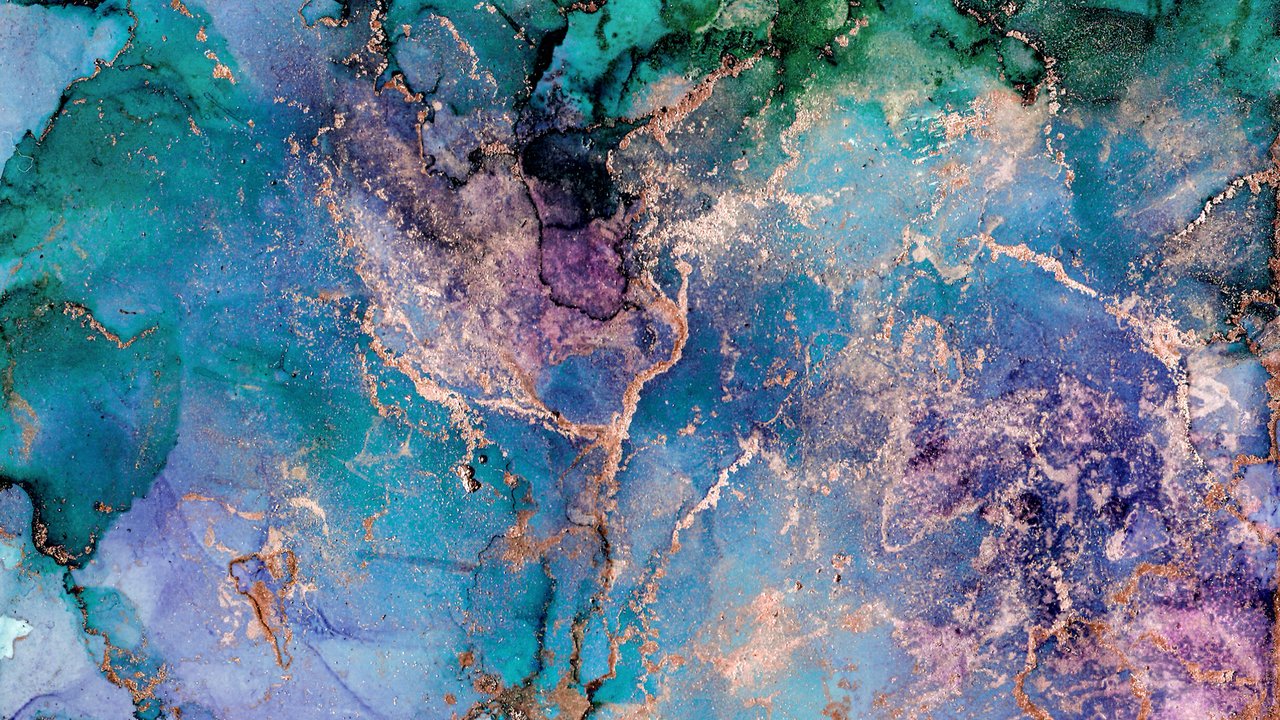 Abstract marble texture background. Design wrapping paper, wallpaper. Modern fluid art. Alcohol Ink pattern with golden dust . Abstract fluid art painting in alcohol ink technique