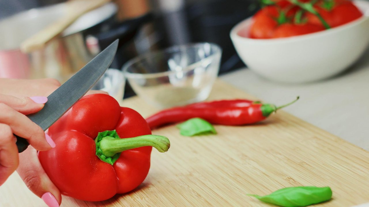 Frisches Gemüse ist gesund und lecker.