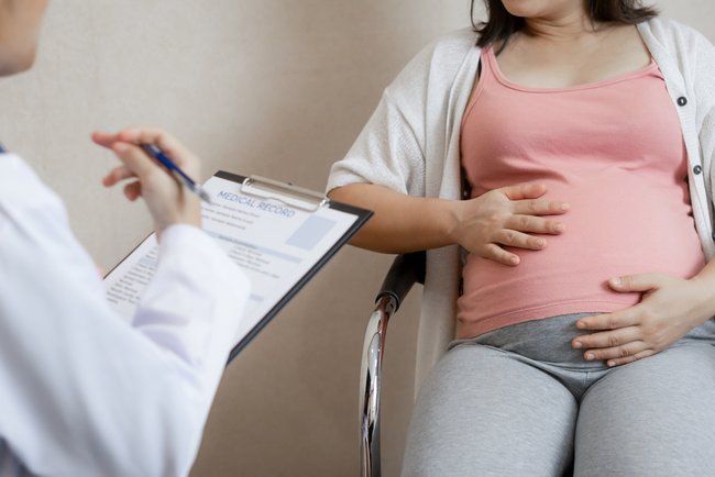 schwanger beim Arzt
