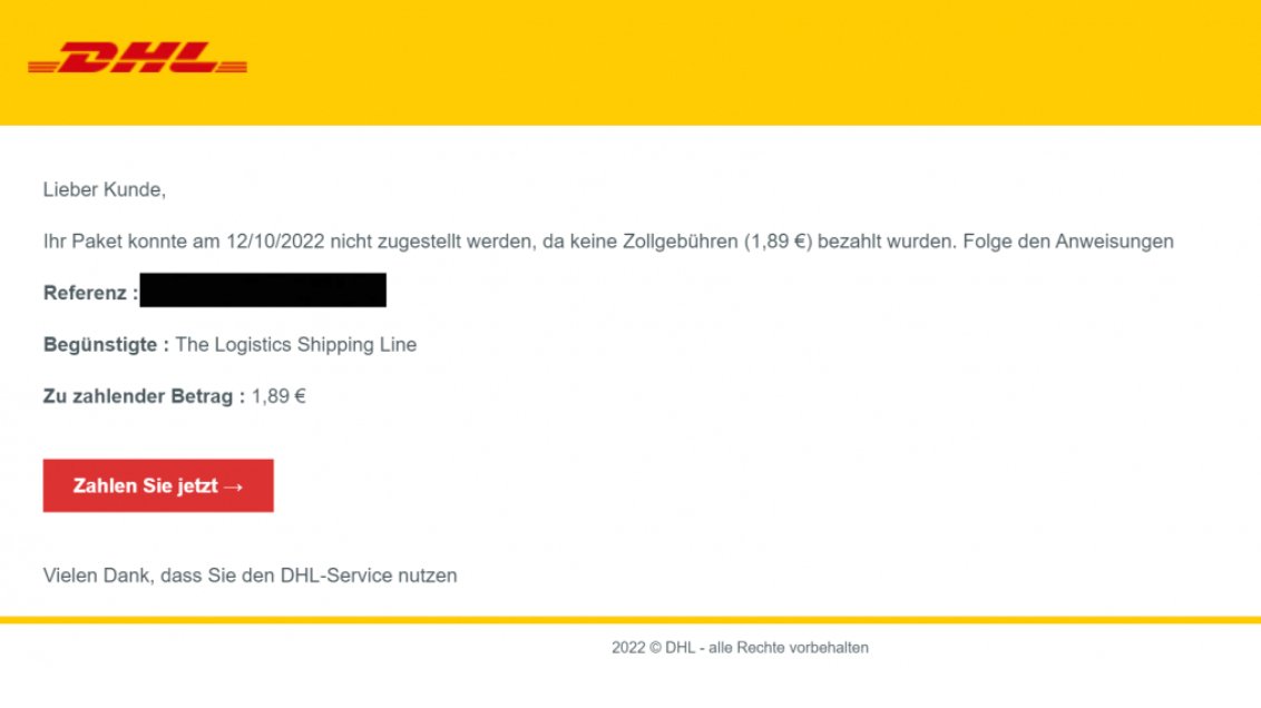 DHL-Kunden, Aufgepasst: Vorsicht Vor Dieser Neuen Betrugsmasche!