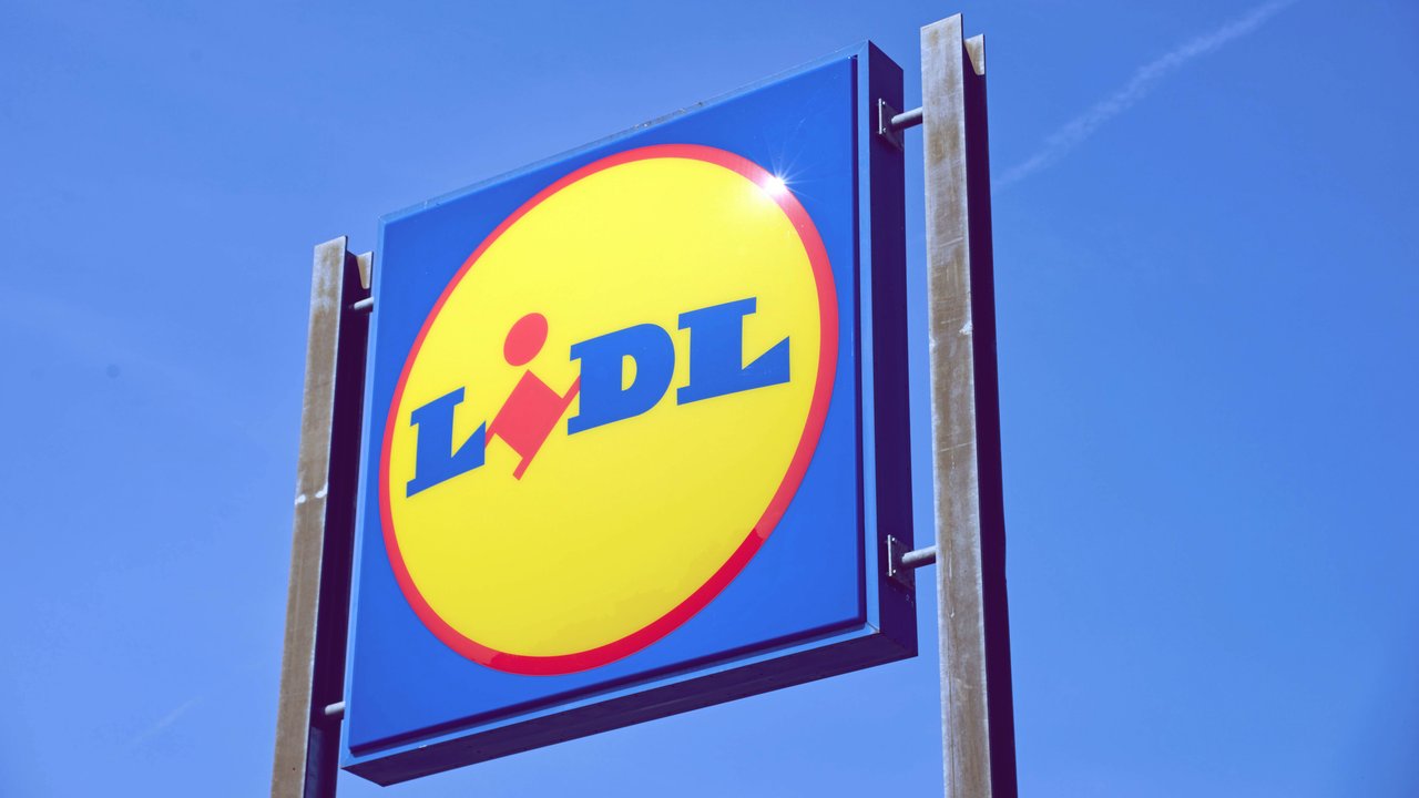 LED-Glasstern Lidl