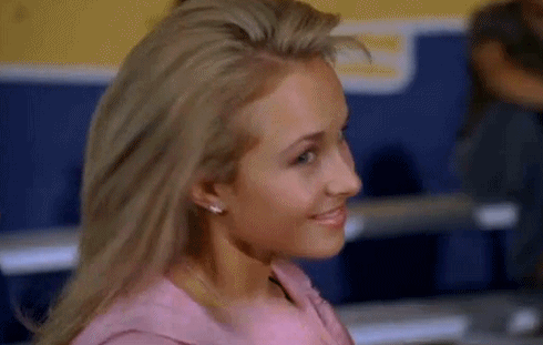 Frau mit blonden Haaren Frau mit blonden Haaren