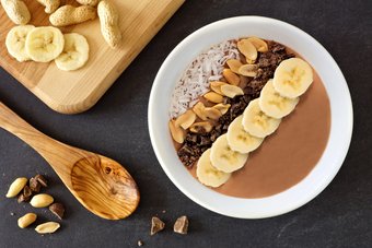 Schokoladige Smoothie Bowl Schokoladige Smoothie Bowl