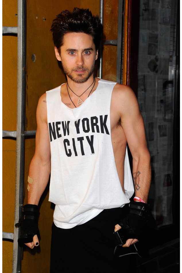 Jared Leto im Muskelshirt Jared Leto im Muskelshirt