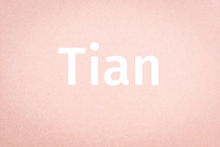 Name Tian